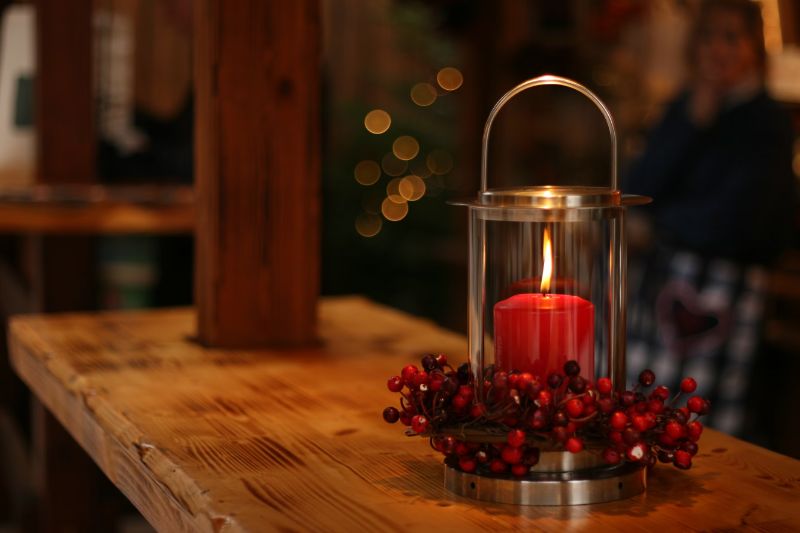 diy christmas table centrepieces